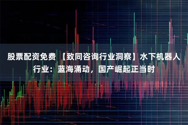 股票配资免费 【致同咨询行业洞察】水下机器人行业：蓝海涌动，国产崛起正当时